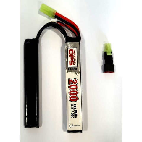 Batterie LI-PO Tacticalops - 11.1 V - 2000 mAh TAC6615