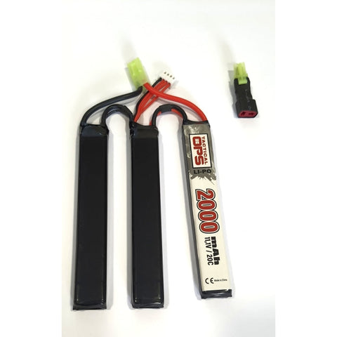 Batterie LI-PO Tacticalops - 11.1 V - 2000 mAh TAC6616