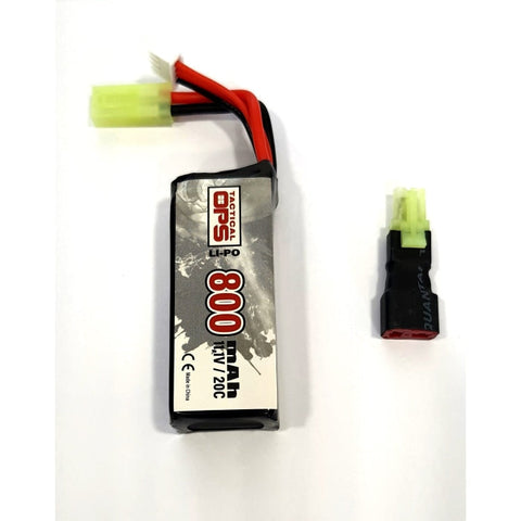 Batterie LI-PO Tacticalops 11.1V - 800mAh TAC6606