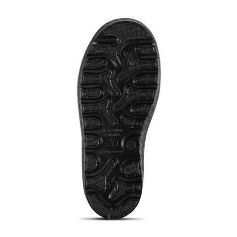 Swedish made Polyurethane winter boots offering unparalleled protection against cold from +5°C to -50°C, featuring lightweight construction, flexibility in low temperatures, waterproof seam-free design, antibacterial treatment, high grip slip-resistant sole, ergonomic fit for ankle support, and durability tested for extreme conditions, available in sizes 35/36 to 46/47