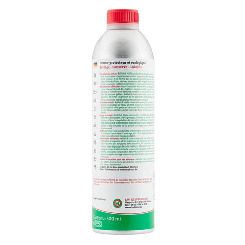 Bouteille d’huile Ballistol Universelle - 500 ml EN5350