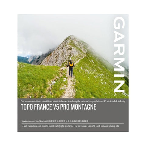 Carte Garmin topo france V5 pro Montagne GATOPOMONT