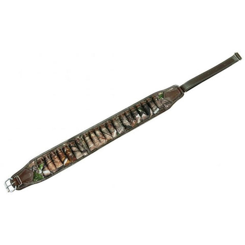 Cartouchière Januel pour fusil camo feuillage - Cal. 12 GOF38052