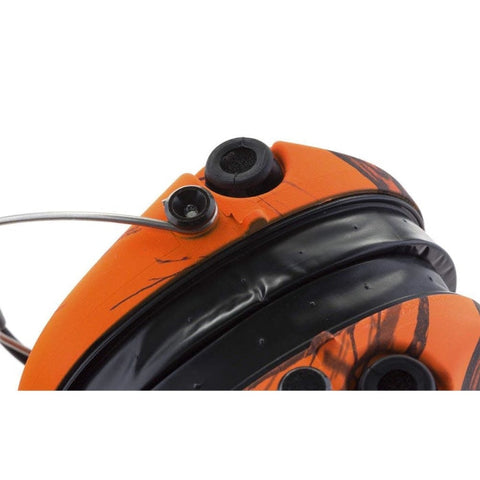 Casque audio amplifié MSA Supreme Pro X - Camo orange SOR502