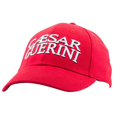 Casquette Caesar Guerini - Rouge VCAS3