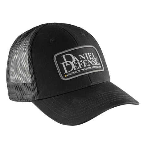 Casquette noire Daniel Defense pour homme, élégante et sportive, adaptée pour compléter votre style vestimentaire avec un chapeau tendance et moderne, parfaite pour les amateurs d'accessoires de mode.