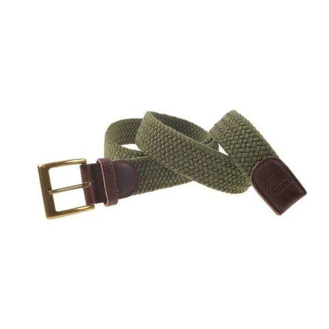 Ceinture Tresse Januel Elastique - Boucle Bronze 90x5 cm JA64004