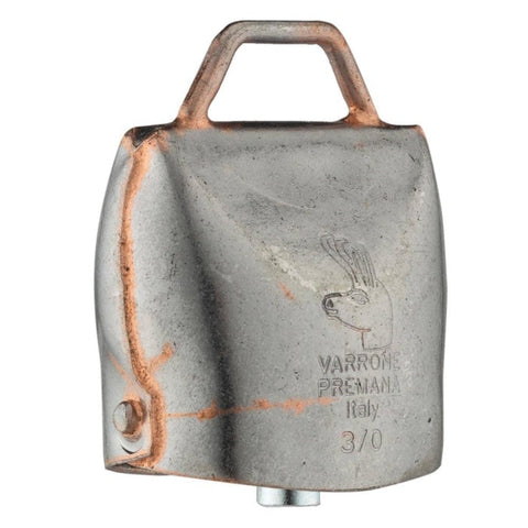 Image de Clochette Chamonix fabriquée en France, sonnaillons traditionnels présentés sous blister avec options de numéros, représentant l'artisanat français de qualité, idéale pour décoration ou collection