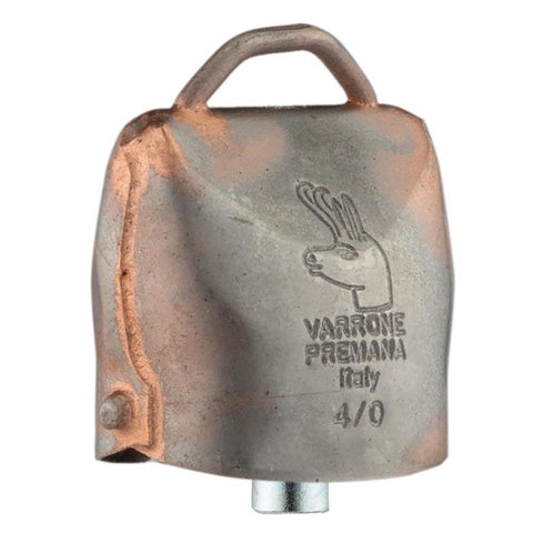 Image de Clochette Chamonix fabriquée en France, sonnaillons traditionnels présentés sous blister avec options de numéros, représentant l'artisanat français de qualité, idéale pour décoration ou collection