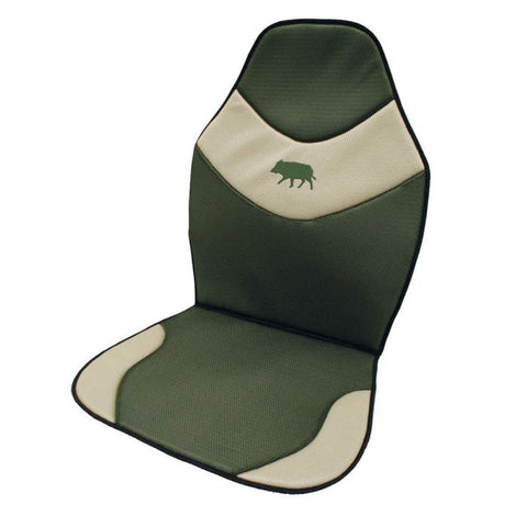 Couvre-siège brodé de voiture avec broderie sanglier, protection moelleuse et élégante pour sièges auto universel, fixation par élastique facile, idéale après la chasse