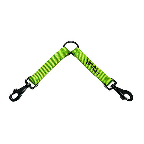 Accouple chien pour chasse Wild Tracker X-Plore, sangle polyester robuste avec bouclerie en alliage de zinc anticorrosion, conçu pour gestion multi-chiens dans des conditions de chasse extrêmes