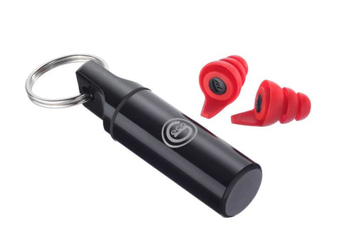 Bouchons d'oreilles Geco In-Ear Impuls offrant une protection auditive optimale pour le tir sportif, réutilisables et confortables, atténuation de bruit tout en permettant la perception des sons ambiants. Idéal pour les tireurs recherchant sécurité et confort, conception ergonomique pour utilisation prolongée.