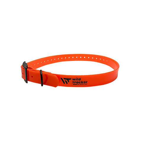 Collier durable pour chien, parfait pour la chasse et les activités en extérieur. Fabriqué en polyester avec enduit polyuréthane pour une résistance à l'eau et une protection contre les intempéries. Offre une haute visibilité et une option de gravure laser personnalisée pour plus de sécurité et de style.