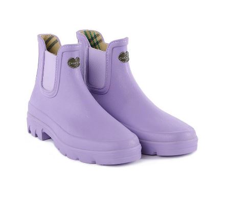Bottillon Le Chameau Iris, bottine imperméable en caoutchouc Chamolux avec doublure en jersey respirant, idéale pour le jardinage et les activités extérieures, couleur assortie au style moderne et élégant, parfait pour les jardiniers en quête de confort et praticité
