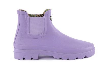 Bottillon Le Chameau Iris, bottine imperméable en caoutchouc Chamolux avec doublure en jersey respirant, idéale pour le jardinage et les activités extérieures, couleur assortie au style moderne et élégant, parfait pour les jardiniers en quête de confort et praticité