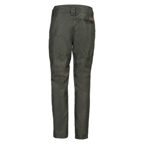 Pantalon de chasse Fuseau Percussion Predator R2 B&B offrant confort et protection pour les chasseurs, résistant à l'eau et au vent, avec poches pratiques, idéal pour sorties en plein air