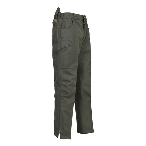 Pantalon de chasse Fuseau Percussion Predator R2 B&B offrant confort et protection pour les chasseurs, résistant à l'eau et au vent, avec poches pratiques, idéal pour sorties en plein air