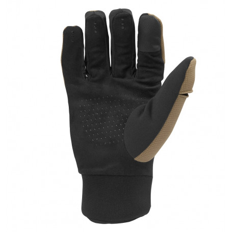 Gants de chasse imperméables et coupe-vent Beretta WaterShield pour hommes, fabriqués en Polartec Windpro avec insert antidérapant, offrant confort et précision pour les activités de chasse par temps froid et humide, dotés de fonctionnalités avancées telles que la technologie Trigger Pull et des inserts pour écran tactile.