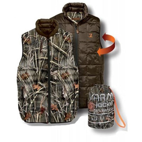 Gilet de chasse Percussion Warm réversible 1268S