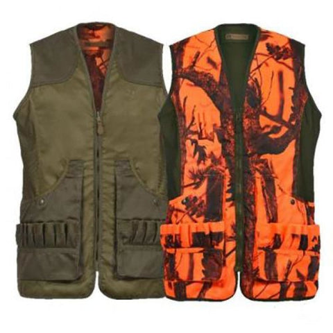 Gilet de chasse réversible Percussion Savane 1269S