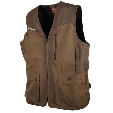 Gilet de chasse Somlys Summer marron 277/M