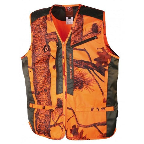 Gilet de traque Somlys Spirit Traque Camo Blaze - Fin de série