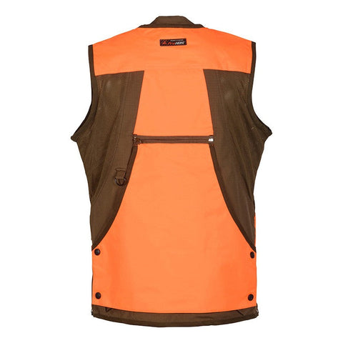 Gilet de chasse ProHunt Grouse de Verney Carron, ripstop déperlant, multipoches, cartouchières amovibles, confortable et extensible, conçu pour les chasseurs exigeants en toutes conditions.