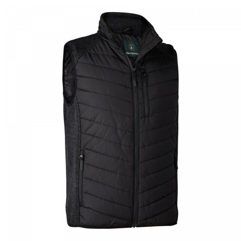 Gilet matelassé DeerHunter Avec tricot Noir 4575999S