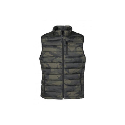 Gilet matelassé enfant Percussion Camo trek caka 29416A