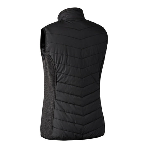 Gilet rembourré Femme DeerHunter Caroline avec tricot Noir 457699936