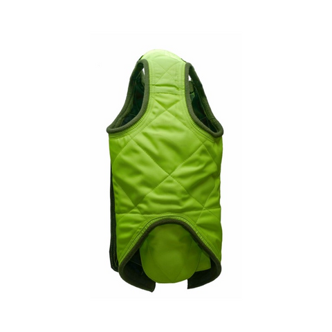 Image du gilet WildTracker X-Protect By Espuna montrant des matériaux innovants comme le KEVLAR et le DYNEEMA, avec une ergonomie avancée pour le confort et la sécurité du chien, idéal pour la chasse dans des environnements extrêmes et difficilement compatibles, portant une coupe anatomique pour une adaptation optimale sur le chien.
