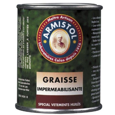 Graisse fine imperméabilisante vêtement huilés Armistol 20411