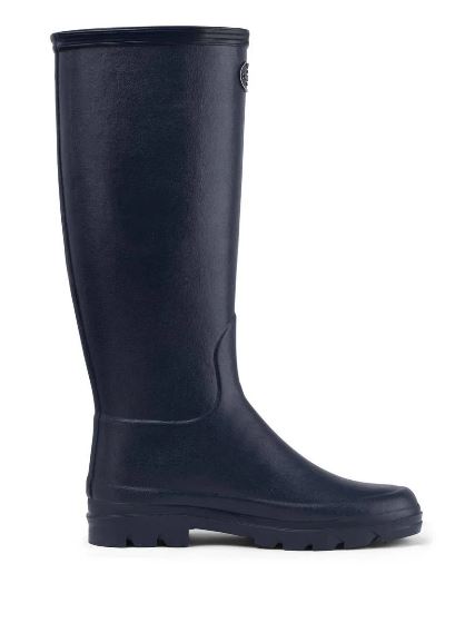 Bottes Le Chameau Iris - Doublées Jersey fabriquées à la main, légères et colorées, étanches et confortables avec doublure séchage rapide, parfaites pour le jardinage, la marche et les activités extérieures sous toutes conditions météorologiques, en caoutchouc durable Chamolux inspirées par la nature