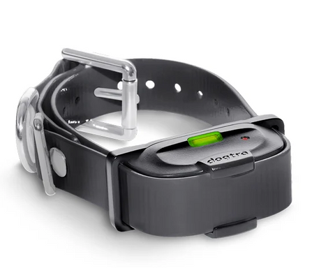 Collier de dressage Dogtra IQ Mini avec émetteur résistant à l'eau et récepteur étanche, adapté pour les petits chiens pesant 3,5 kg et plus, offrant différentes options de stimulation pour un entraînement efficace jusqu'à 400 mètres, compatible avec iQ Plus