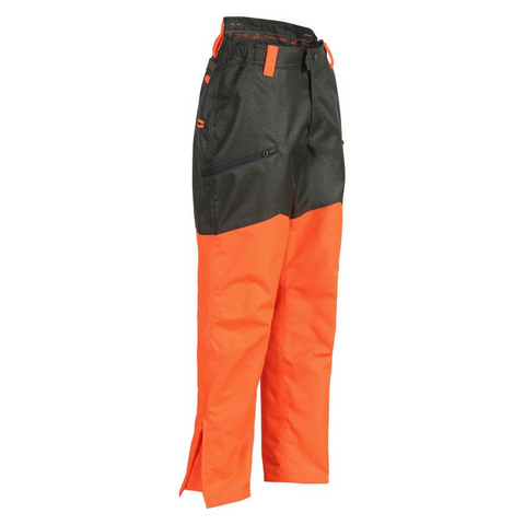 Pantalon de chasse Fuseau Percussion Predator R2 B&B offrant confort et protection pour les chasseurs, résistant à l'eau et au vent, avec poches pratiques, idéal pour sorties en plein air