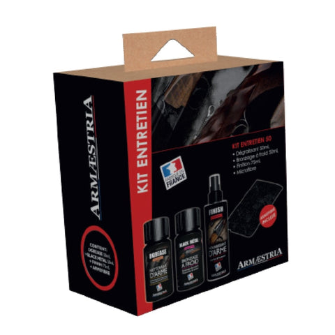 Kit d’Entretien Armaestia DGrease + Black Metal + Finish ARM0014