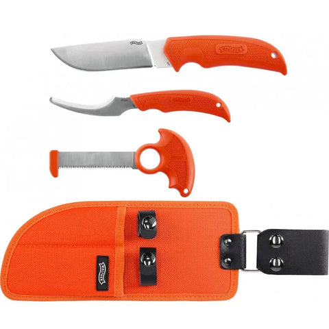 Kit outils de chasse Walther Hunter knife - Orange 5.0875