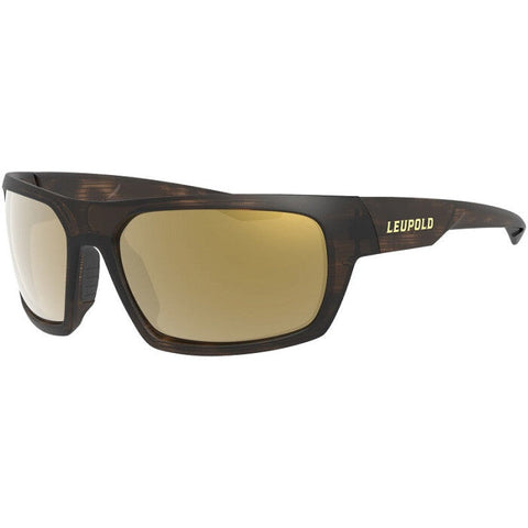 Lunettes Leupold Packout Matte avec protection balistique et verres polarisants, standards ANSI Z87.1+, monture légère pour chasse et tir, offrant protection UV complète et compatibles avec verres correcteurs, idéales pour chasseurs et tireurs professionnels