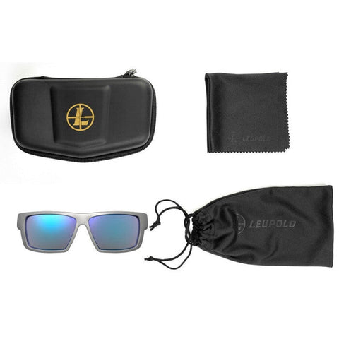 Lunettes Leupold Switchback Matte avec protection balistique ANSI Z87.1+, verres polarisants pour une vision nette, monture légère pour un confort quotidien, protection UV à 100%, idéales pour le tir sportif et les activités extérieures.