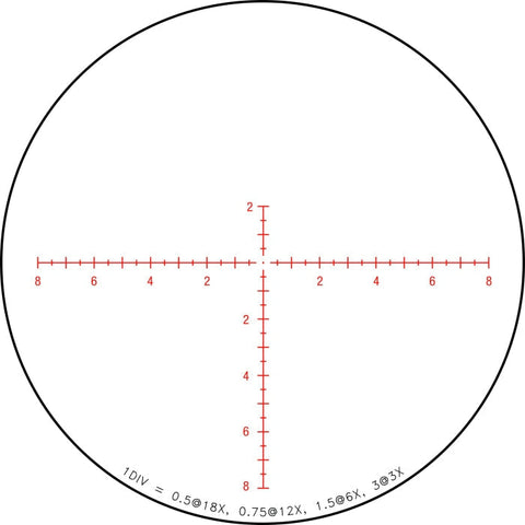 Lunette Trijicon Tenmile HX 3-18x50 SFP 51103769