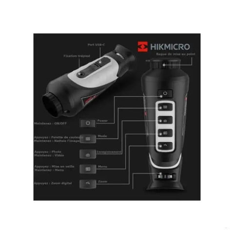 Monoculaire De Vision Thermique HikMicro OWL - OWL OH25 HIKOH25