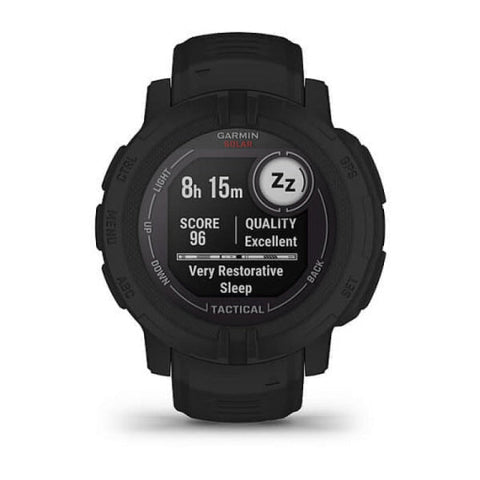 Montre GPS Garmin Instinct 2 Solar Tactical Edition - Noir GAINST2TSN