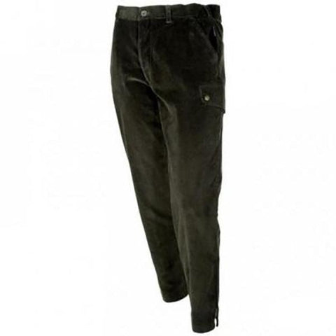 Pantalon de chasse Percussion Velours Country Kaki 1047K38