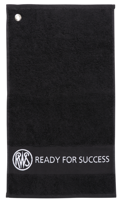 Serviette de main RWS élégante et décorative, idéale pour tireurs sportifs, fabriquée avec des matériaux de haute qualité offrant une absorption exceptionnelle, parfaite pour le séchage rapide des mains lors des activités de plein air ou comme accessoire de salle de bain élégant avec logo brodé, dimensions compactes (30x50cm) pour un transport facile et un entretien simple.