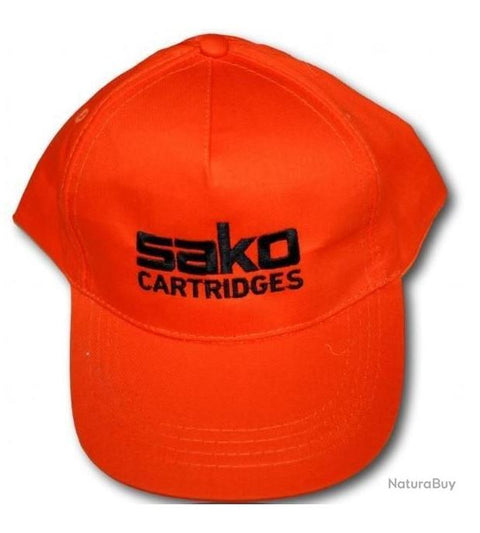 Casquette Sako Cartouche taille unique couleur orange, idéale pour un style décontracté et sportif, accessoire de mode tendance et unisexe, parfaite pour la protection solaire en été