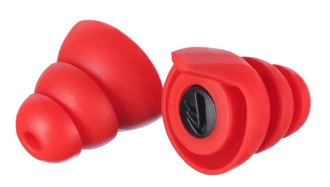 Bouchons d'oreilles Geco In-Ear Impuls offrant une protection auditive optimale pour le tir sportif, réutilisables et confortables, atténuation de bruit tout en permettant la perception des sons ambiants. Idéal pour les tireurs recherchant sécurité et confort, conception ergonomique pour utilisation prolongée.