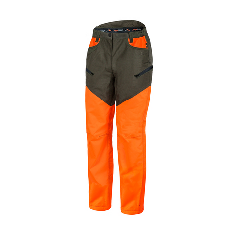 Pantalon de chasse Verney Carron Griffon, conçu pour une résistance extrême avec spandex 4 dimensions et renforts en polyester diamant, offrant confort ergonomique et fonctionnalité pour les chasseurs en terrain exigeant.