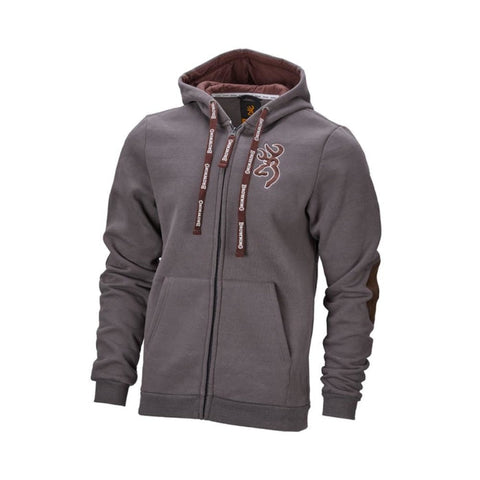 Sweat zippé Browning Snapshot - Ashgrey 3018436901