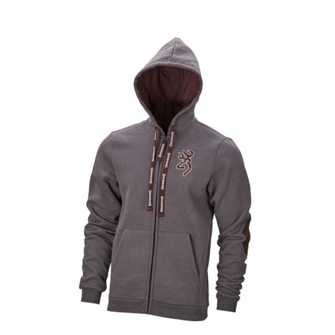 Sweat zippé Browning Snapshot - Ashgrey 3018436901