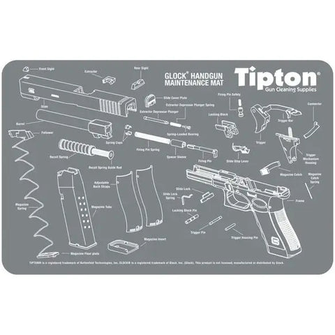 Tapis d’atelier Caldwell Glock - Accessoires Nettoyage